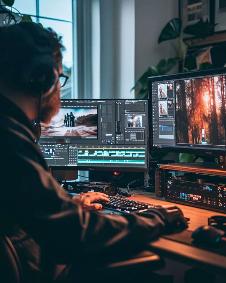 bradburymagnabicus_a_photograph_of_a_man_editing_a_video_on_a_a52ecda9-72b1-4fd3-9218-dd4cc20745c7_3